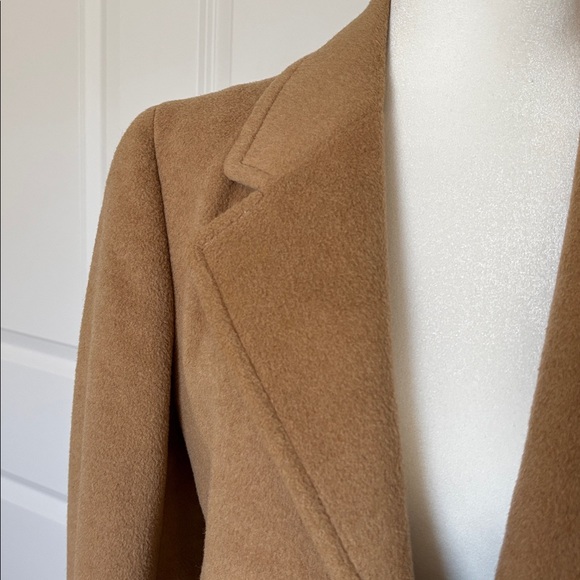 VTG EUC Women’s car coat size small Classic Tan old money Ralph Lauren fall - Picture 3 of 10